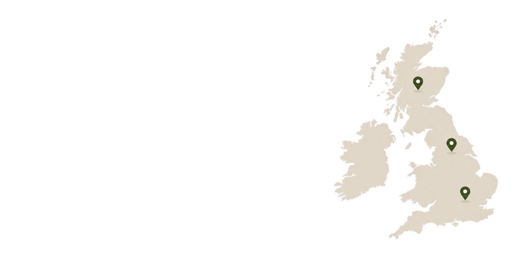 UK wholesale delivery map